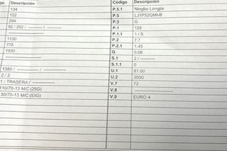 Keeway caballete easymax 125 104833