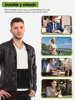 Corrector Postura Espalda para Hombre Mujer: Espal