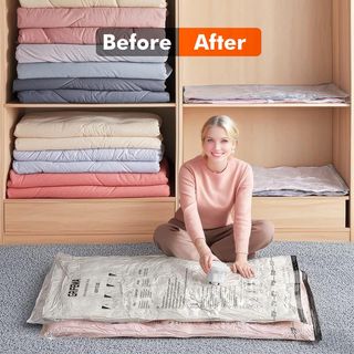 GRIFEMA 12 Bolsas de Almacenamiento al Vacío, 4 Ta