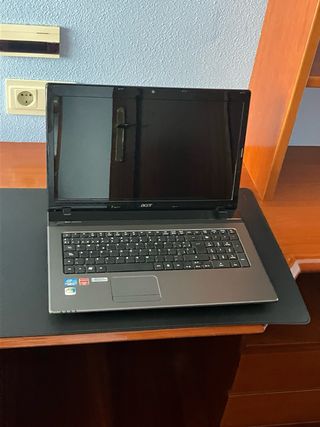 Portátil Acer Negro Aspire 7750G + Ratón logitech