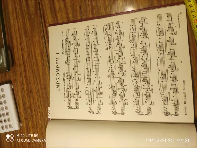 Partituras de Federico Chopin
