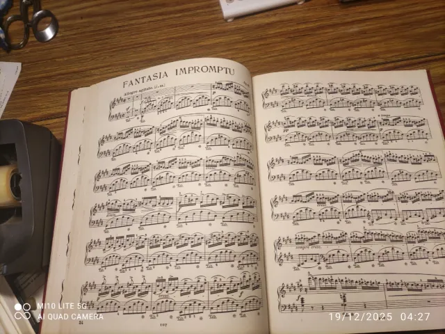 Partituras de Federico Chopin