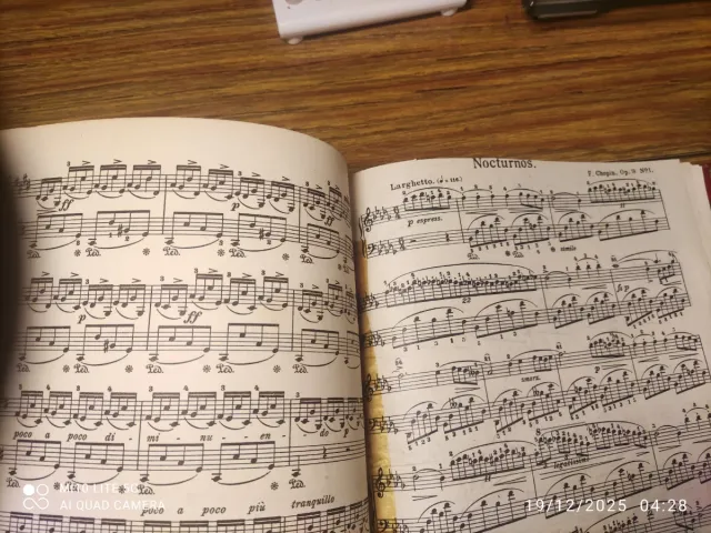 Partituras de Federico Chopin