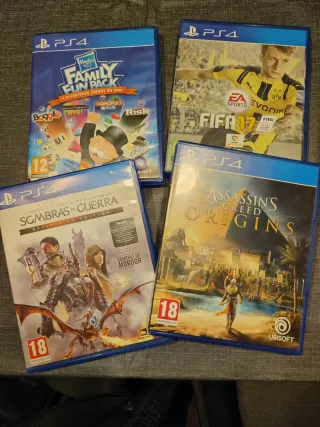 Ps4 (12.52) + 2 Mandos + 4 Juegos