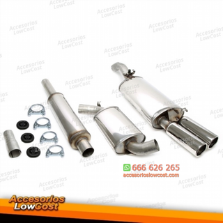 Sistema de escape TA Technix de acero inoxidable