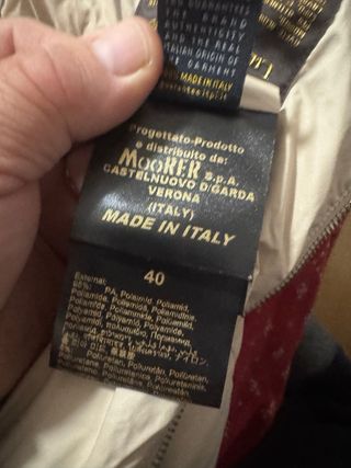 Chaqueta Moorer Beige Mujer