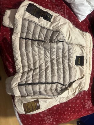 Chaqueta Moorer Beige Mujer