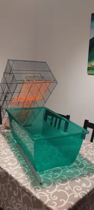 Jaula grande para hámster/cobaya