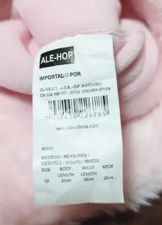 Abrigo para perro rosa con pelo