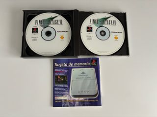 Final Fantasy VII PSX PS1 Completo PAL SPAGNA