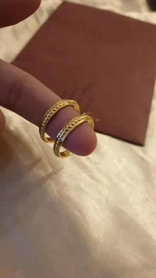 Pendientes Aro Chapados en Oro