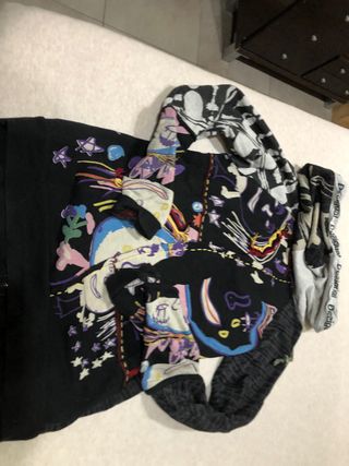 Sudadera Desigual Gris con Logo