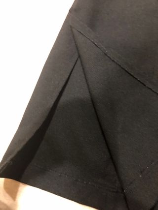 Camisa negra tipo chaqueta