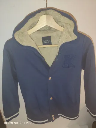 Chaqueta Mayoral Talla 9 Azul Forrada,regalo 2mas