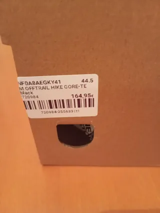 HOY! The North Face Gore-Tex Negras nuevas