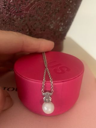 Collar Tous Plata Ley y Perla Cultivada