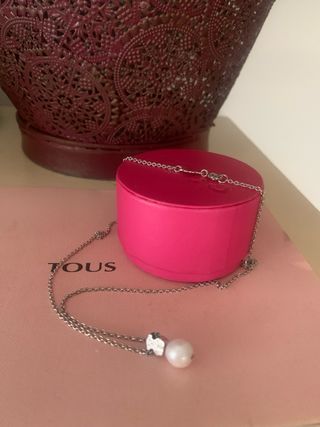 Collar Tous Plata Ley y Perla Cultivada