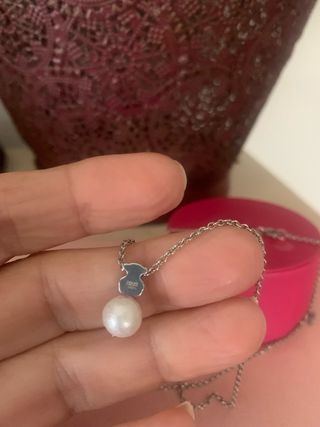 Collar Tous Plata Ley y Perla Cultivada
