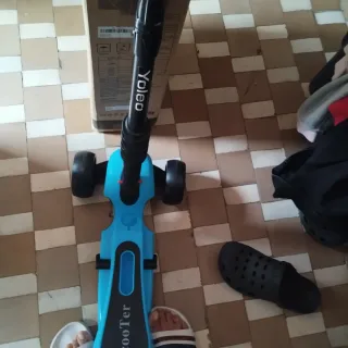 Patinete 3 Ruedas Infantil Azul