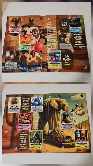 SKIFIDOL BRAINROT Collezione Carte + Album