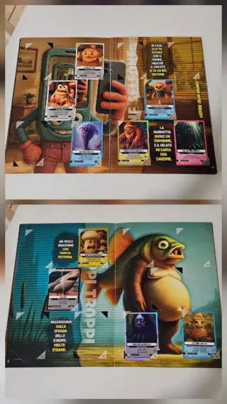 SKIFIDOL BRAINROT Collezione Carte + Album