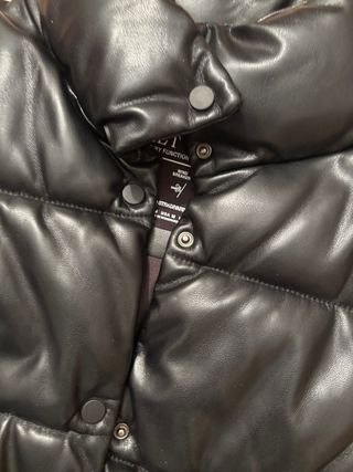 Chaleco acolchado negro