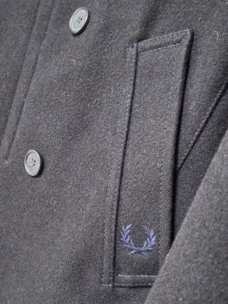 Cappotto Fred Perry Uomo Blu