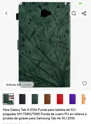 Funda Tablet Samsung Galaxy TabA 2016 SM580/585