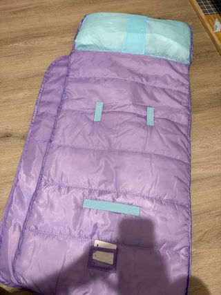Saco de dormir Frozen  no va cerrado con cremcrema
