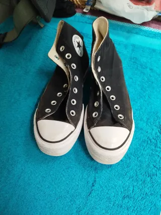 Bambas Converse All Star Negras Talla 39.5