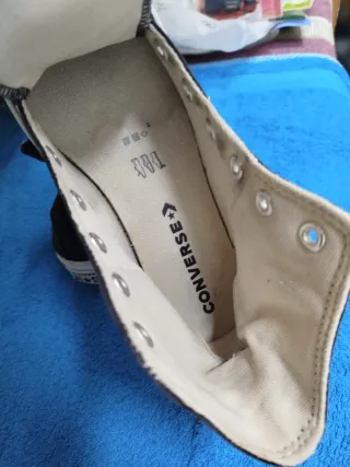 Bambas Converse All Star Negras Talla 39.5