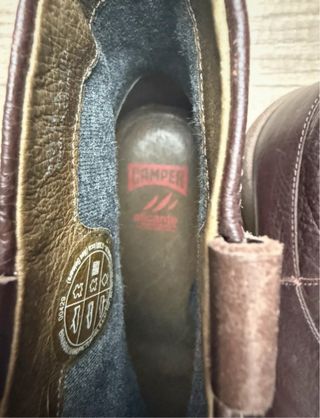 Botines Camper piel marrones mujer talla 40