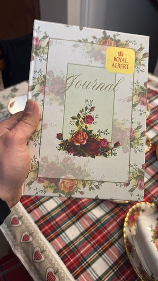 Royal Albert Journal con Rose