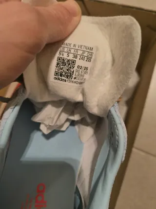 Zapatillas Adidas Gazelle Azul y Rojo