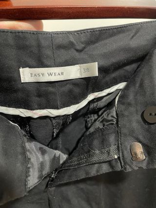 Pantalón negro Easy Wear talla 38