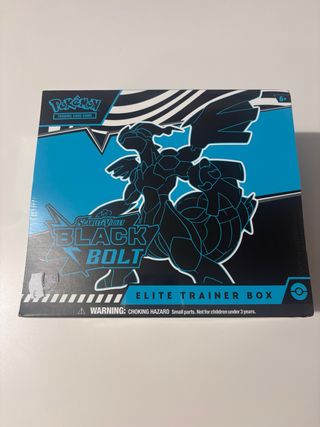 Pokémon Scarlet & Violet Black Bolt Elite Trainer