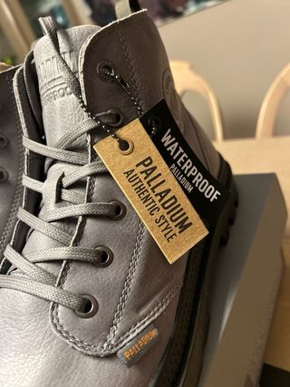 Palladium Pampa Hi Grigie Impermeabili