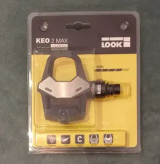 Pedales look keo 2 Max carbon nuevos con calas