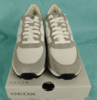 Zapatillas Geox Spherica Plata/Blanco Nuevas