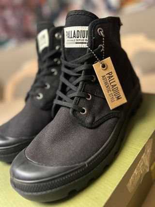 Palladium Pallabrousse Nere Stivali