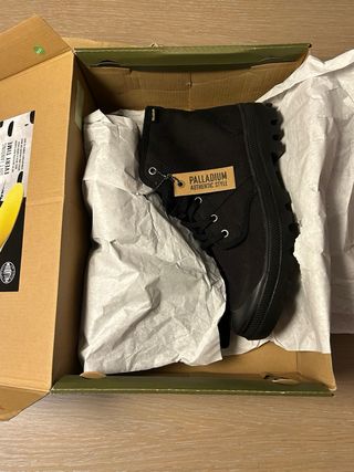 Palladium Pallabrousse Nere Stivali