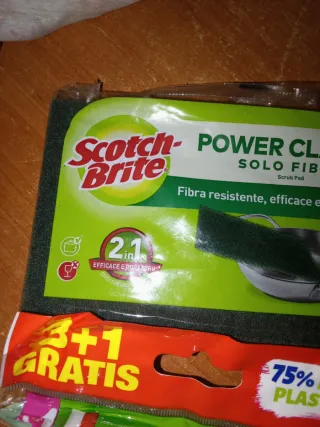 Set pulizia Scotch-Brite e Spontex