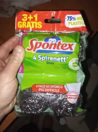 Set pulizia Scotch-Brite e Spontex