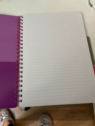 Libreta Disney con separadores