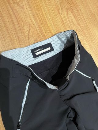 Pantalón térmico niño Quechua gris