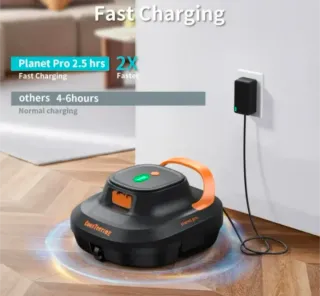 Robot Limpiafondos Piscina CoastEering Negro/Naran