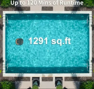 Robot Limpiafondos Piscina CoastEering Negro/Naran