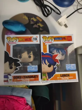 Funko Pop! Goku Yardrat y Lunch Dragon Ball