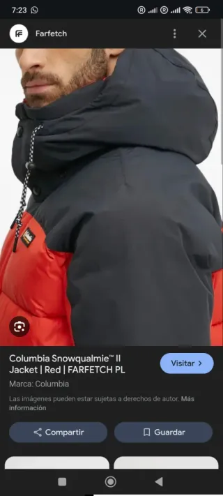 Chaqueta Columbia Anorak Snowqualmie II