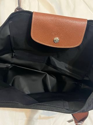 Bolso Longchamp Negro Plegable